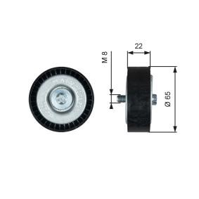 Comprar Polea inversión / guía, correa poli V de GATES T36734 a bajo precio de 19,09 €