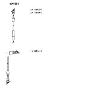 Compre Cabo de ignição da BREMI 776E36 a um preço baixo por 22,92 €