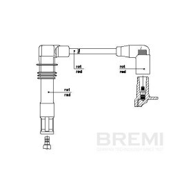 Compre Cabo de ignição da BREMI 174/50 a um preço baixo por 11,32 €