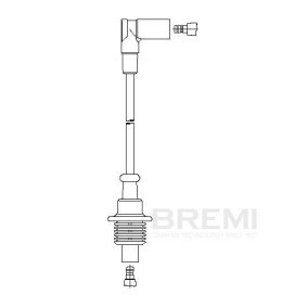 Compre Cabo de ignição da BREMI 654/60 a um preço baixo por 14,22 €