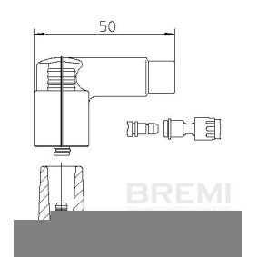 Comprar Conector, bobina de encendido de BREMI 10205A1 a bajo precio de 7,01 €