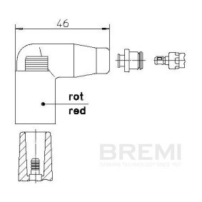 Stecker, Zündkerze 13262A5