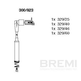Compre Jogo de cabos de ignição da BREMI 300/399 a um preço baixo por 25,78 €