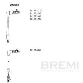 Compre Jogo de cabos de ignição da BREMI 800/264 a um preço baixo por 23,75 €