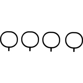 Dichtung, Ansaugkrümmergehäuse von GLASER M82547-00