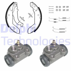 Comprar Kit frenos, disco de tambor de DELPHI 837 a bajo precio de 79,91 €