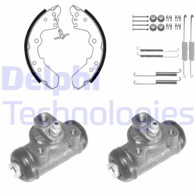 Comprar Kit frenos, disco de tambor de DELPHI 974 a bajo precio de 155,83 €