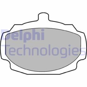Compre Pastilhas de travão da DELPHI LP7 a um preço baixo por 17,12 €