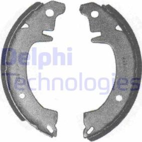 Compre Jogo de maxilas de travão da DELPHI LS1101 a um preço baixo por 22,27 €