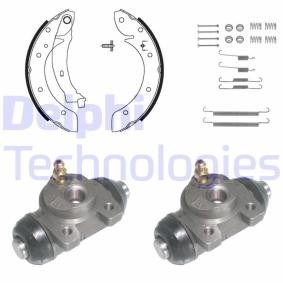 Comprar Kit frenos, disco de tambor de DELPHI KP908 a bajo precio de 63,10 €