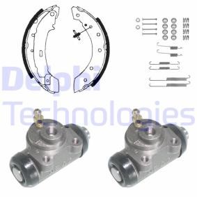 Comprar Kit frenos, disco de tambor de DELPHI KP918 a bajo precio de 57,63 €