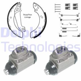 Acquista Kit freno, Freno a tamburo da DELPHI KP843 a buon mercato per soli 58,82 €