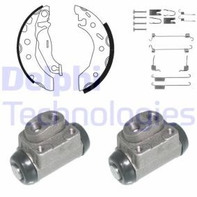 Compre Jogo de travões, travões de tambor da DELPHI KP897 a um preço baixo por 57,11 €