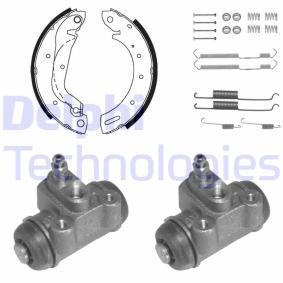Comprar Kit frenos, disco de tambor de DELPHI KP974 a bajo precio de 190,38 €