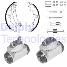 Bremsensatz, Trommelbremse KP1105 für HYUNDAI