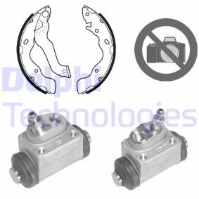 Bremsensatz, Trommelbremse KP1106 für HYUNDAI
