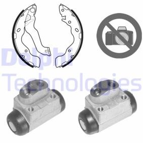 Bremsensatz, Trommelbremse KP1108 für HYUNDAI