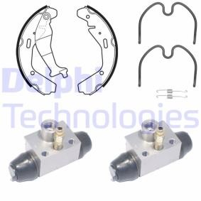 Comprar Kit frenos, disco de tambor de DELPHI KP1109 a bajo precio de 126,23 €