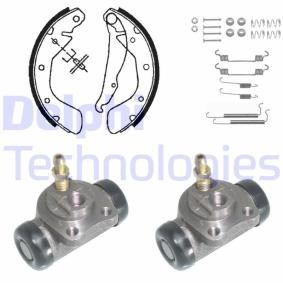 Comprar Kit frenos, disco de tambor de DELPHI KP853 a bajo precio de 54,79 €