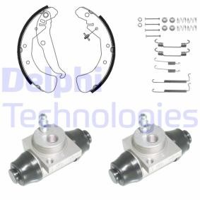 Comprar Kit frenos, disco de tambor de DELPHI KP943 a bajo precio de 138,08 €