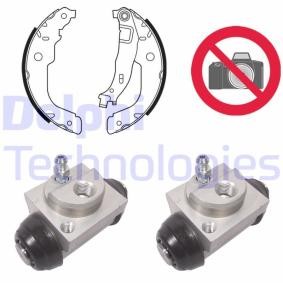 Comprar Kit frenos, disco de tambor de DELPHI KP1115 a bajo precio de 91,12 €
