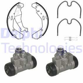 Comprar Kit frenos, disco de tambor de DELPHI KP1111 a bajo precio de 131,39 €