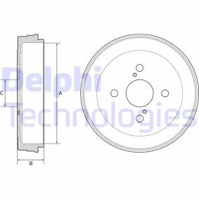 Acquista Tamburo freno da DELPHI BF534 a buon mercato per soli 34,45 €