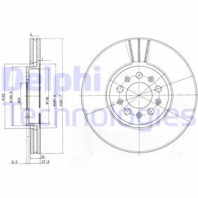 Compre Disco de travão da DELPHI BG3035C a um preço baixo por 36,27 €