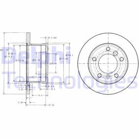 Acquista Disco freno da DELPHI BG3237C a buon mercato per soli 65,36 €