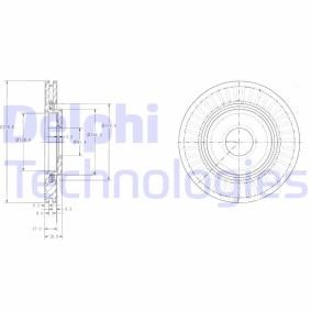 Compre Disco de travão da DELPHI BG3620C a um preço baixo por 51,87 €