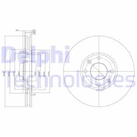 Compre Disco de travão da DELPHI BG3622C a um preço baixo por 75,05 €