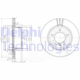 Compre Disco de travão da DELPHI BG3900C a um preço baixo por 42,15 €