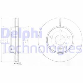 Compre Disco de travão da DELPHI BG4187C a um preço baixo por 57,56 €