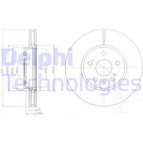 Comprar Disco de freno de DELPHI BG4189C a bajo precio de 62,17 €