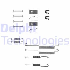 Compre Kit de acessórios, maxilas do travão da DELPHI LY1177 a um preço baixo por 16,31 €