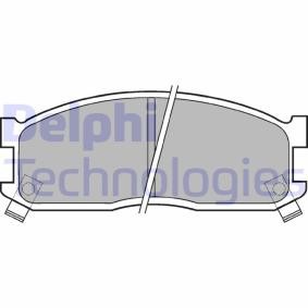 Köp Bromsbelägg av DELPHI LP530 till det låga priset 280,87 kr