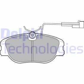 Compre Pastilhas de travão da DELPHI LP875 a um preço baixo por 31,91 €