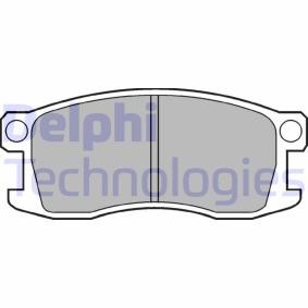 Compre Pastilhas de travão da DELPHI LP195 a um preço baixo por 20,94 €