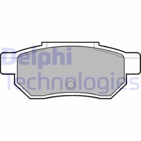 Compre Pastilhas de travão da DELPHI LP772 a um preço baixo por 16,85 €