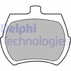 Compre Pastilhas de travão da DELPHI LP10 a um preço baixo por 13,48 €