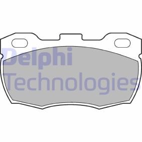 Acquista Kit pastiglie freni da DELPHI LP506 a buon mercato per soli 28,20 €