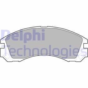 Kjøp Bremseklosser av DELPHI LP1628 til den lave prisen 315,58 NOK