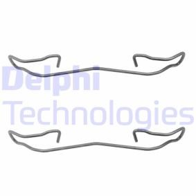 Zubehörsatz, Scheibenbremsbelag LX0321 von DELPHI günstig für 8,85 € online kaufen