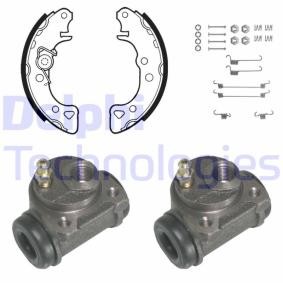 Comprar Kit frenos, disco de tambor de DELPHI KP870 a bajo precio de 61,75 €
