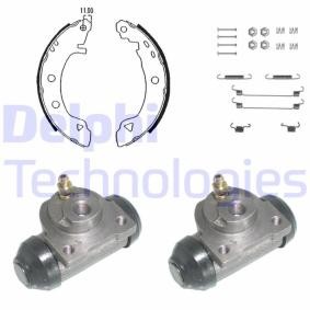 Comprar Kit frenos, disco de tambor de DELPHI KP911 a bajo precio de 64,37 €