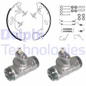 Comprar Kit frenos, disco de tambor de DELPHI KP953 a bajo precio de 171,99 €