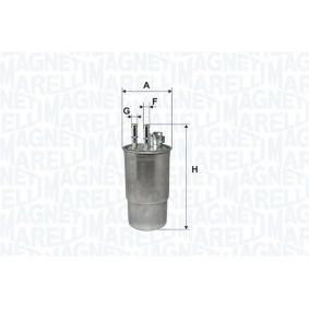 Achetez des Filtre à carburant MAGNETI MARELLI 153071760220 à prix pour 33,59 €