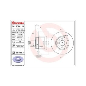 Achetez des Disque de frein MAGNETI MARELLI 360406021800 à prix pour 38,14 €