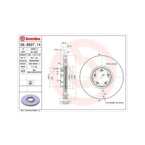 Bremsscheibe von MAGNETI MARELLI