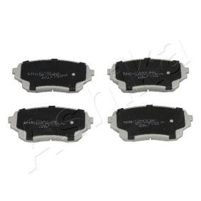 Acquista Kit pastiglie freni da ASHIKA 50-08-807 a buon mercato per soli 34,73 €